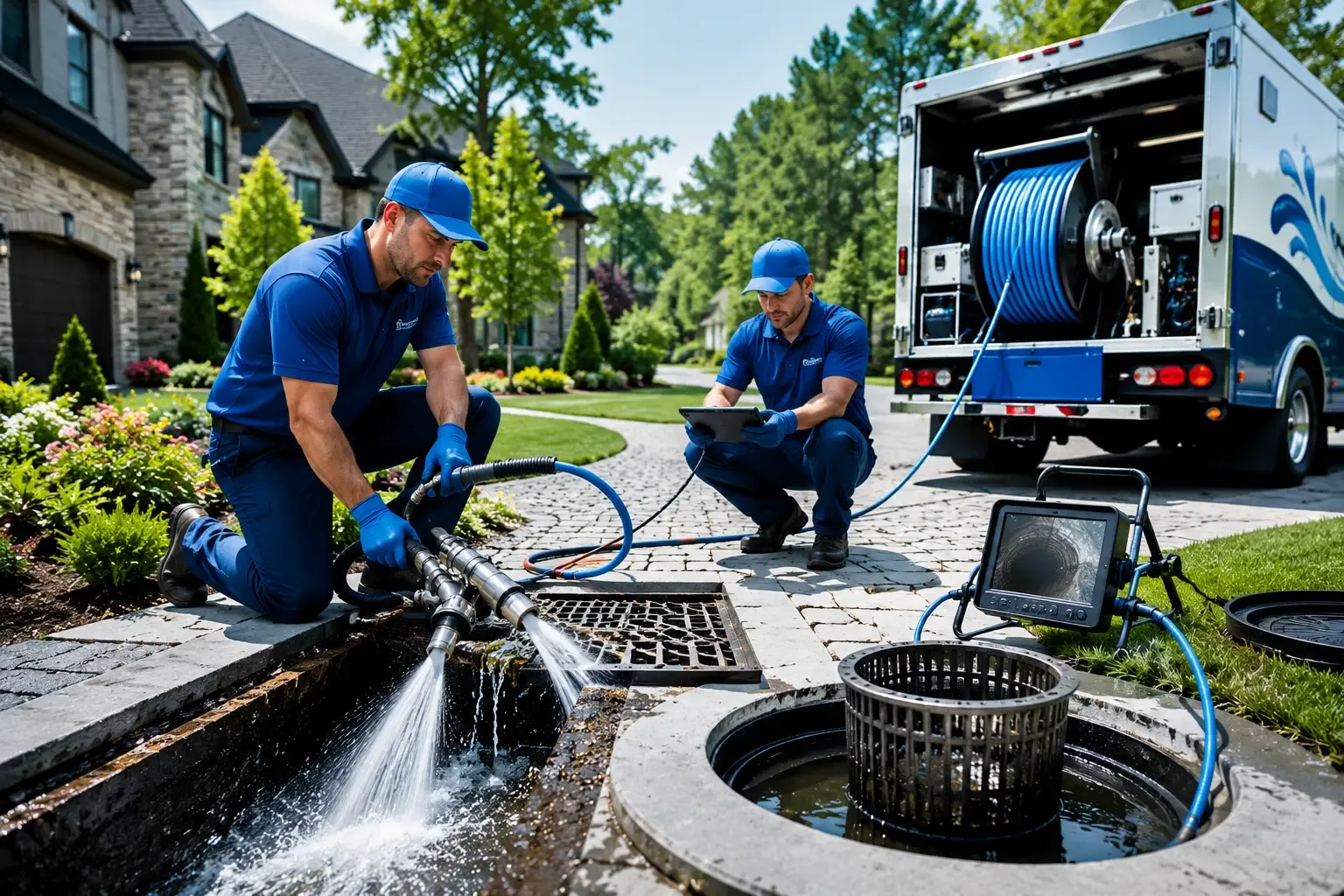 Local outdoor drain cleaning professionals in West Manchester, OH