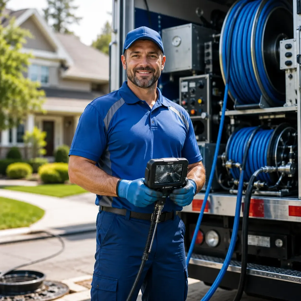 Local outdoor drain cleaning specialists in West Manchester, OH